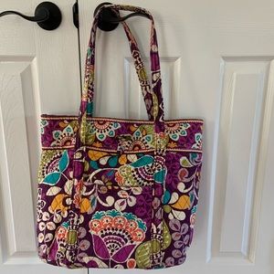 Vera Bradley Plum Crazy Tote